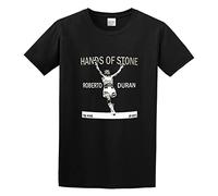 Roberto Duran Hands of Stone Boxing Legend Unisex 100% Cotton Short-Sleeve T-Shirts Black XXL