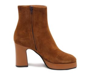 Roberto Festa - Bottines en Daim Talon 9cm - Femme - Chaussures - Brun - Taille: 36 EU