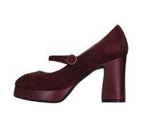 Roberto Festa - Escarpin Kangra en Daim - Femme - Chaussures - Rouge - Taille: 40 EU