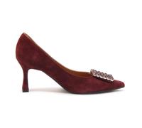 Roberto Festa - Escarpins à Talons Hauts en Daim Bordeaux - Femme - Chaussures - Violet - Taille: 36 EU