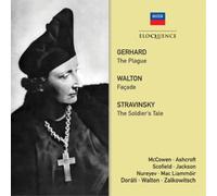 Roberto Gerhard, Walton et Stravinsky – The Plague / Facade / The Soldier's Tale – CD