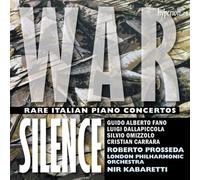 Roberto Prosseda - War Silence - Rare Italian piano concertos - CD - F99z