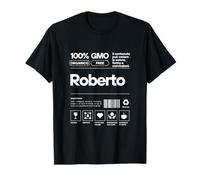 Roberto Pull avec Texte Drôle Homme Garçon Enfant T-Shirt