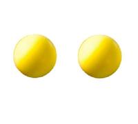 Roberto Sport France 2 balles de Baby-Foot Jaunes Type compétition