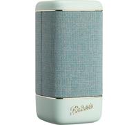 Roberts Enceinte Bluetooth Beacon 335 - Portable, Rechargeable, Autonomie 15h, Deux radiateurs de Basses passifs, Amplificateur de Basses, égaliseur, Appairage stéréo Bleu Ciel