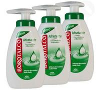 Roberts Borotalco Lot de 3 bouteilles de savon liquide hydratant, 250 ml