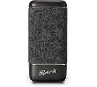 Roberts Enceinte Bluetooth Beacon 335 - Portable, Rechargeable, Autonomie 15H, Deux Radiateurs De Basses Passifs, Amplificateur De Basses, Égaliseur, Appairage Stéréo Noir Carbone[Z539]