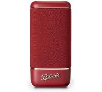 Roberts Enceinte Bluetooth Beacon 335 - Portable, Rechargeable, Autonomie 15H, Deux Radiateurs De Basses Passifs, Amplificateur De Basses, Égaliseur, Appairage Stéréo Rouge Baie
