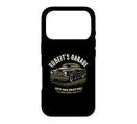 Robert's Garage Hotrod Classic Car Design pour nom Robert Coque pour iPhone 17 Pro