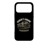 Robert's Garage Hotrod Classic Car Design pour nom Robert Coque pour iPhone 17 Pro Max
