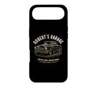 Robert's Garage Hotrod Classic Car Design pour nom Robert Coque pour iPhone Air