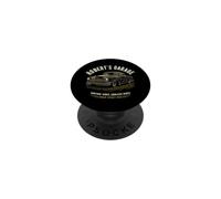 Robert's Garage Hotrod Classic Car Design pour nom Robert PopSockets PopGrip Adhésif
