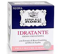 Roberts Lot de 6 Eau Roses Crème Hydratant Peaux Sèches hygiène et Soin de la Personne, Multicolore, Unique