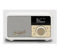 Roberts Radio Revival Petite 2 – DAB+/FM, Bluetooth, Alarme – Crème