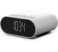 Roberts Ortus Charge Radio Réveil Dab+/Fm/Bluetooth Avec Chargeur Qi, Blanc