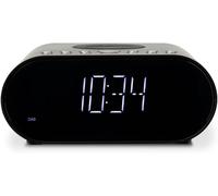 Roberts Ortus Charge Radio Réveil Dab+/Fm/Bluetooth Avec Chargeur Qi, Noir