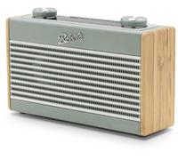 Roberts Enceinte sans fil Rambler Uno – Bluetooth, FM/DAB/DAB+ – bleu ciel, design rétro