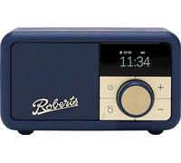 Roberts Revival PETITE2 Radio numérique FM/Dab/Dab+ avec Bluetooth, Bleu Nuit