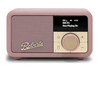 Roberts Revival PETITE2 Radio numérique FM/Dab/Dab+ avec Bluetooth, Rose poudré