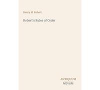 Robert's Rules of Order