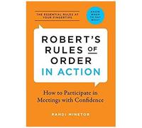 Robert's Rules Of Order In Action