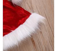 Robes BéBé Fille,Robe de Noël Mignonne pour Jeune Fille fête de Noël Robe d'hiver Polaire Habillement saisonnier Tendance pour Enfants (Red, 2-3 Years)