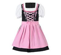 Robes costume Oktoberfest Robe Tablier Fille Cosplay Soubrette Halloween