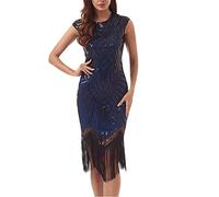 Robes De Cocktail Soirée Femme Année 1920 Robe Robe Flapper Frangée Robe à Franges Des Années Sexy Robe à Franges Vintage à Paillettes Pour Femme Pour Mariage, Fête, Cocktail Pour Femmes Et Filles