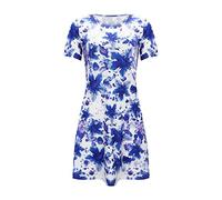 Robes d'été pour femmes, robe d'été à manches courtes avec poche, robe douce décontractée noire pour femmes, I, XL