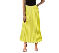 Robes d'hiver pour femmes grandes tailles avec taille haute volants robes courtes femmes festives, jaune, XL