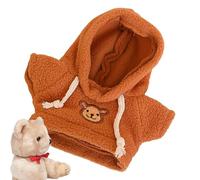Robes D'ours - Construire Un Ours En Peluche, Pull À Capuche Ours Pour Poupée, Accessoires Pour Vêtements En Peluche | Ensemble De Robes De Poupées En Peluche Capybara, Costumes Pour Bambol