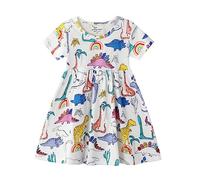 Robes Enfant Fille Ceremonie Robe Enfant Fillette de Bas Age Longue et élégante Simple Classique Décontractée Robe de Plage Enfant Fille Tulle Bouffant Longueur Cheville Pas Cher Chic Robe