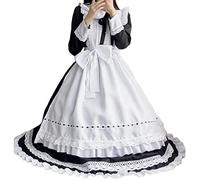 Robes Femme Robe Boheme Chic Ete Dress Sexy Plage Robe Longue pour Femme Robe de servante Robe de Cosplay Mode Robe Mignonne Cosplay Anime Costume Filles 10-12