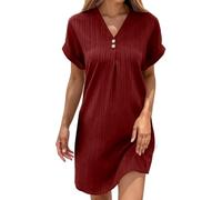 Robes Femmes D Été Robe Ete Robe Taille Empire Soiree Femme Chic Mariage Noir Short Noire Courte pour De Soirée Longue Longues Maxi D'Été XL Large avec Poche Mexicaine Et Elegant Dress D’Ete Boheme