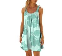 Robes longues pour femmes 2025 - Robe de plage bikini - Cache-maillot décontracté - Robe d'été courte - Robes d'invitées de mariage pour femmes, vert menthe, 4XL
