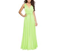 Robes maxi pour femmes, robe portefeuille longue 2025, robes multivoies pour demoiselles d'honneur, robes d'invitées de mariage, robes pour femmes, taille S à XL, robe noire pour femmes, J, XL