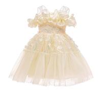 Robes Paillette Filles Princesse en Tulle sans Manches Couleur Unie pour Les Fêtes Anniversaires et Mariages Robe de Fille Dress Été Robe Fille de Princesse Bowknot Robes Soiree Princesse