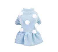 Robes pour chiens de petite taille comme fille - Pull d'hiver pour chien et chiot - Vêtements d'automne en polaire chaude pour chihuahua - Vêtements pour petits chiens mâles (vert, XXL)