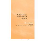 Slavoj Zizek – Robespierre entre vertu et terreur – Essai – broché