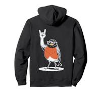 Robin Bird Punk Rock Rocker Heavy Metal américain Sweat à Capuche