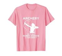 Robin des Bois Chasse à l'arc T-Shirt, Homme, Rose, S