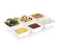 Robin Goods® Lot de 6 Bols à Dessert en Porcelaine | Bols pour desserts, sauces, compote, salade et buffet du petit déjeuner