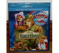 Robin Hood 40 Anniversaire Classique Disney 21 Neuf Blu-Ray Cacheté Région A-B-C