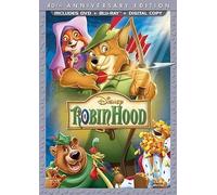 ROBIN HOOD 40th Anniversary Edition DVD Blu-Ray Combo Pack w/Digital Copy