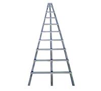 ROBIN HOOD-Treillis Eventail en bois Gris H 180 cm