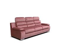 Robin Inspire Canapé 3 Places Salon avec Fonction De Couchage Convertible en Lit Divan 238 x 96 x 95 cm Amber Kronos Rose Foncé