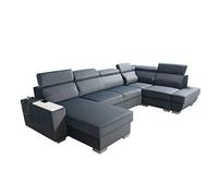Robin Inspire Cezar Canapé d'angle Convertible Droit Anthracite