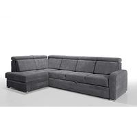 Robin Inspire Glen Canapé d'angle avec Fonction de Couchage, Canapé Reversible Canapé-lit avec Compartiment de Couchage et Coussins, Coffre de Rangement, Canapé d'angle en L Droit ou Gauche