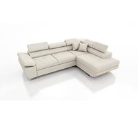 Robin Inspire Saturn Premium Kingston Canapé d'angle avec Fonction Couchage, Coffre de lit et Coussins, canapé d'angle Autonome en Forme de L, appuie-têtes réglables et rembourrages