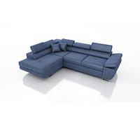 Robin Inspire Saturn Premium Kingston Canapé d'angle avec Fonction Couchage, Coffre de lit et Coussins, canapé d'angle Autonome en Forme de L, appuie-têtes réglables et rembourrages